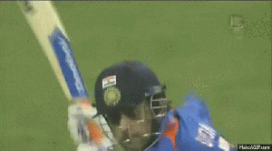 Winning short played bby our captain MSD.